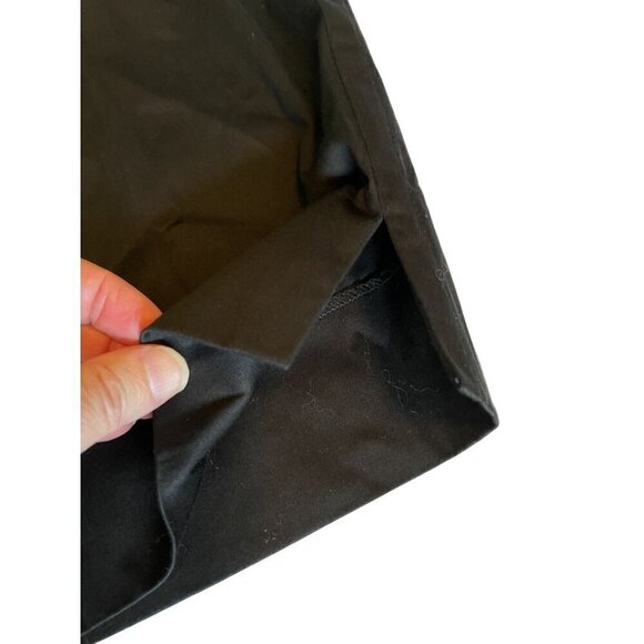Karen Kane Womens Black Capri Size 18W Cotton Spandex Lifestyle Side Split NEW - Picture 4 of 11